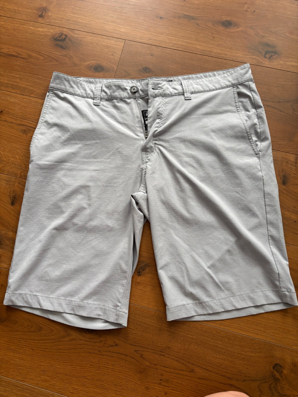 Travis Mathew Light Gray Golf Shorts